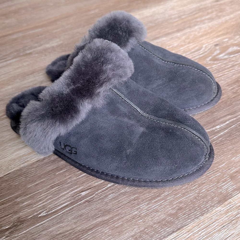 Ugg Scuffette II Slippers Dark Blue and Gray